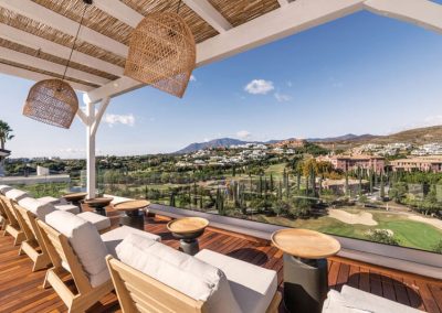 Sanctuary Marbella exterior chillout terrace