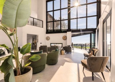 Sanctuary Marbella interior lounge