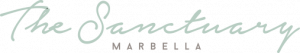The Sanctuary logo footer